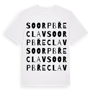 SO ORP Břeclav ordlek t-shirt – ekologisk bomull t-shirt från Pinshirt