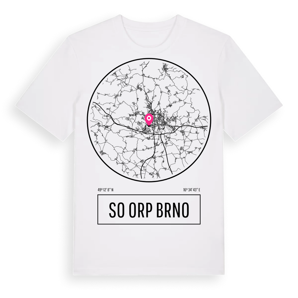 SO ORP Brno t-shirt – White, i miljö
