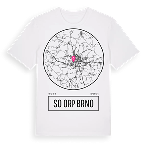 SO ORP Brno t-shirt – ekologisk bomull t-shirt från Pinshirt