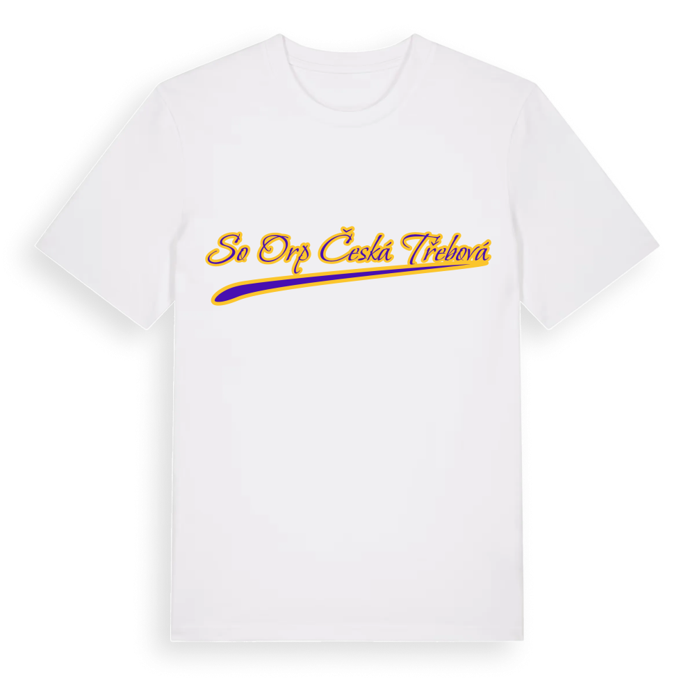 SO ORP Česká Třebová baseball t-shirt – White, i miljö