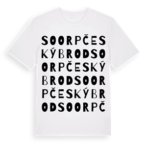 SO ORP Český Brod ordlek t-shirt – ekologisk bomull t-shirt från Pinshirt