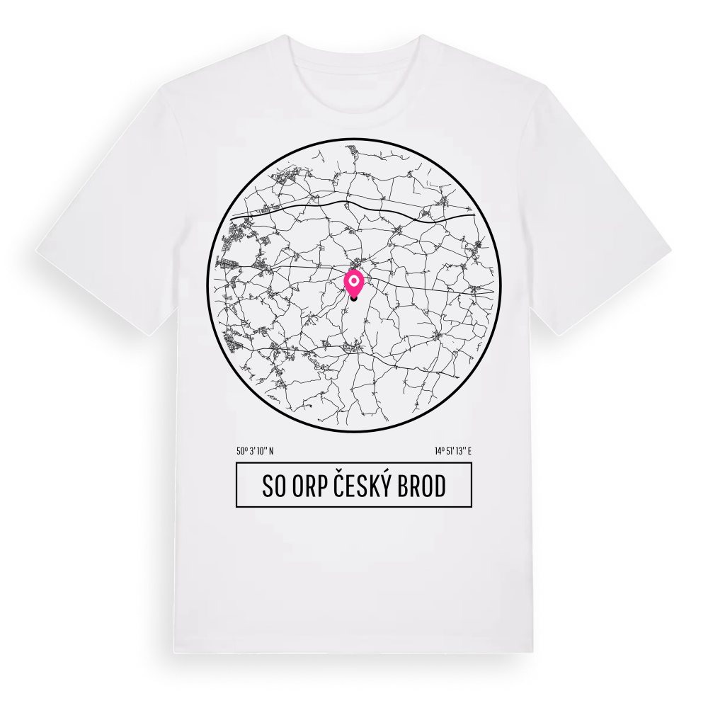 SO ORP Český Brod t-shirt – White, i miljö