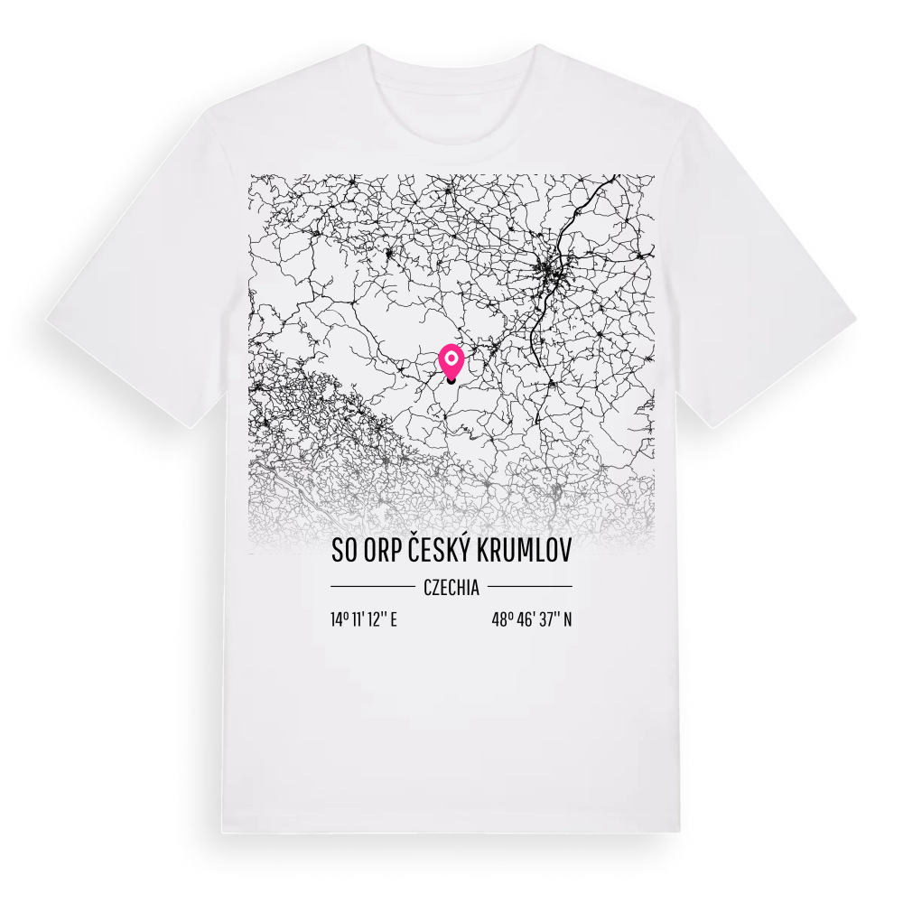 SO ORP Český Krumlov karta t-shirt – White, i miljö