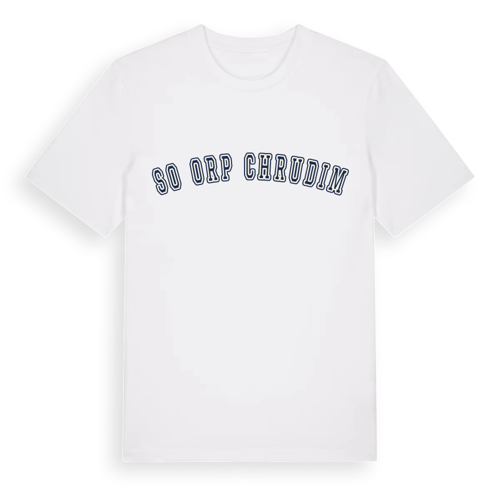 SO ORP Chrudim college t-shirt – White, i miljö