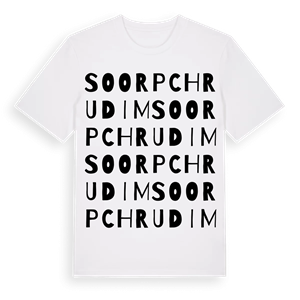 SO ORP Chrudim ordlek t-shirt – ekologisk bomull t-shirt från Pinshirt