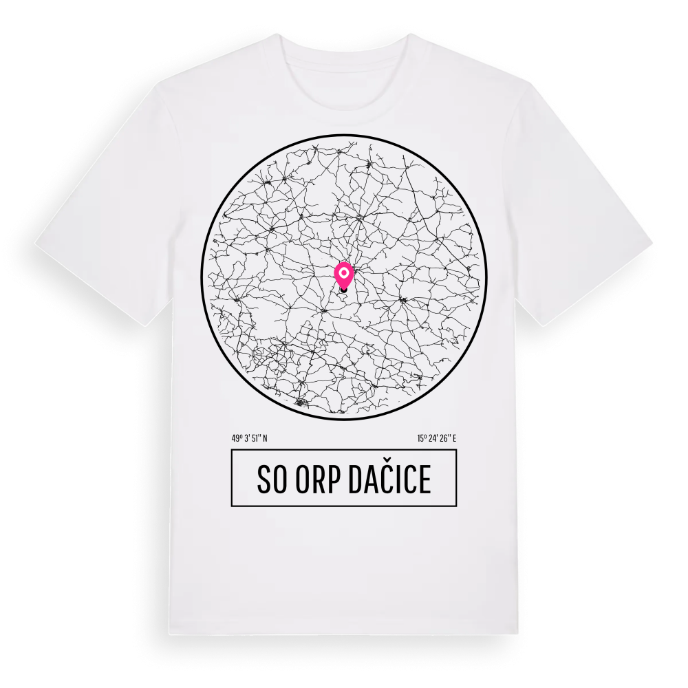 SO ORP Dačice t-shirt – White, i miljö
