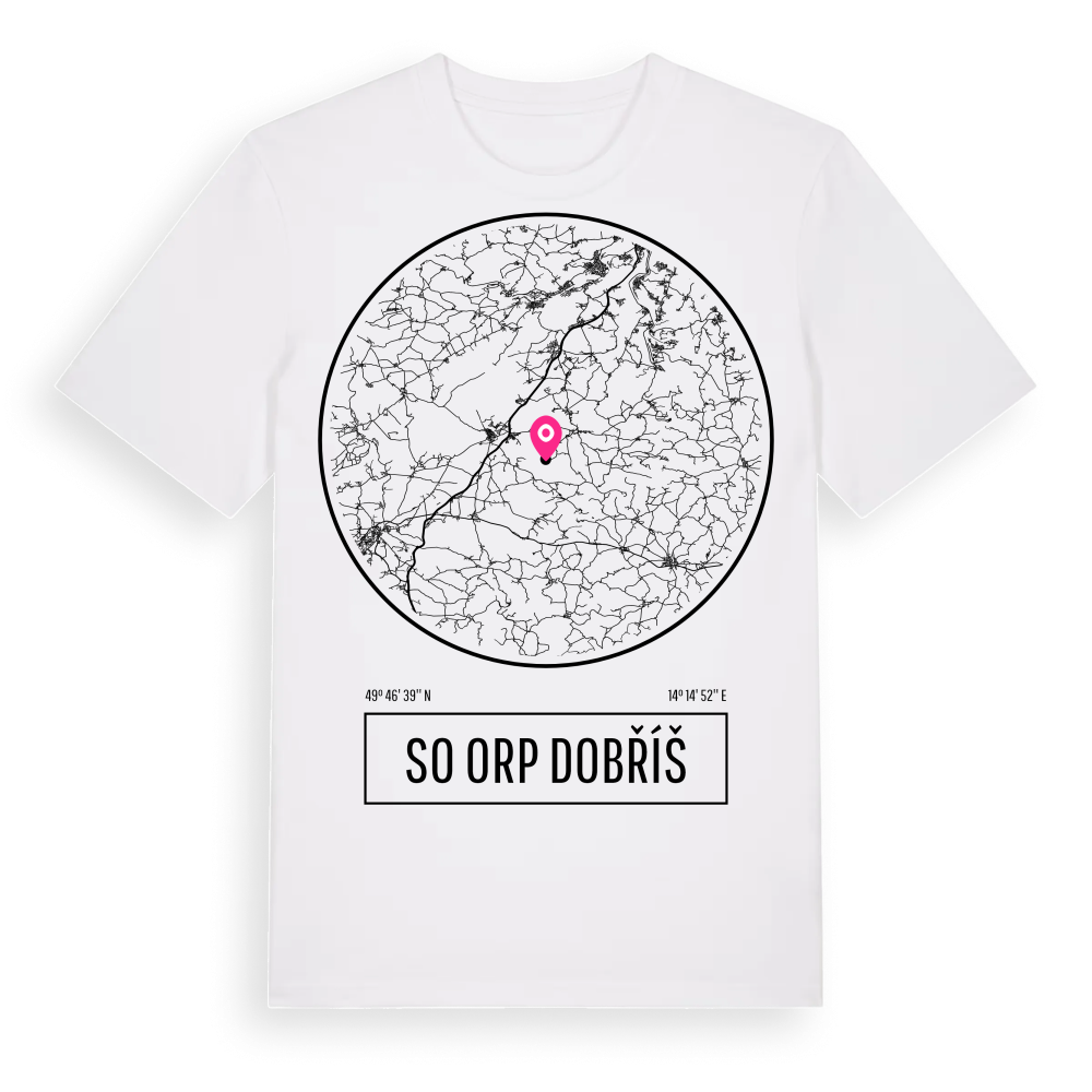 SO ORP Dobříš t-shirt – White, i miljö