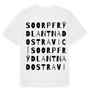 SO ORP Frýdlant nad Ostravicí ordlek t-shirt – ekologisk bomull t-shirt från Pinshirt