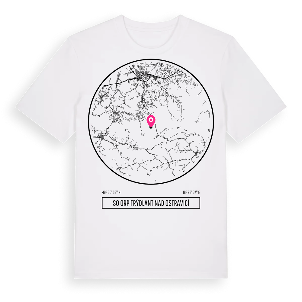 SO ORP Frýdlant nad Ostravicí t-shirt – White, i miljö