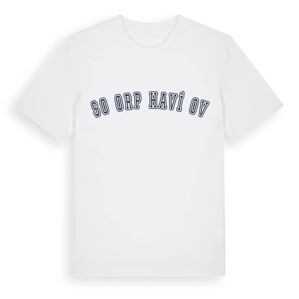 SO ORP Havířov college t-shirt – White, i miljö