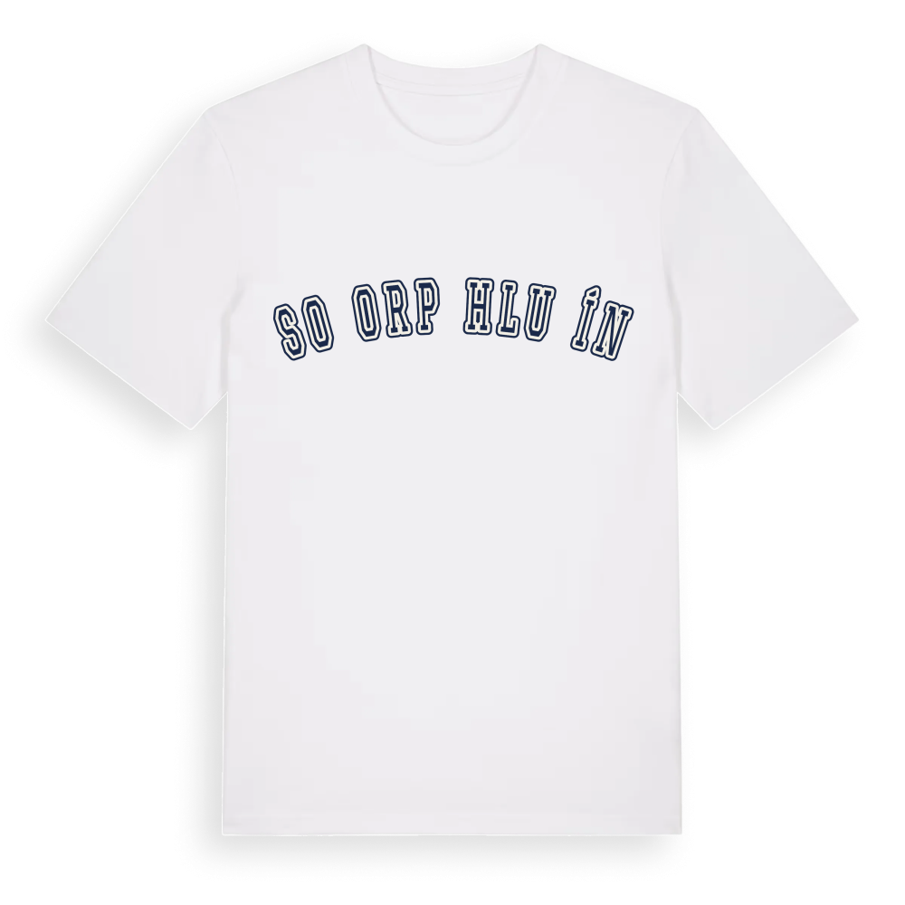 SO ORP Hlučín college t-shirt – White, i miljö