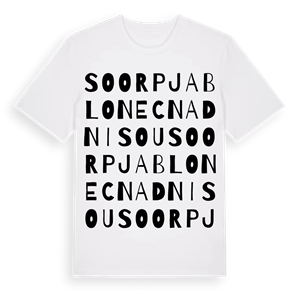 SO ORP Jablonec nad Nisou ordlek t-shirt – ekologisk bomull t-shirt från Pinshirt