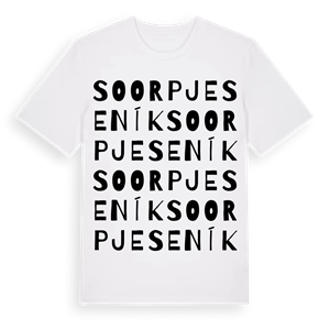 SO ORP Jeseník ordlek t-shirt – ekologisk bomull t-shirt från Pinshirt