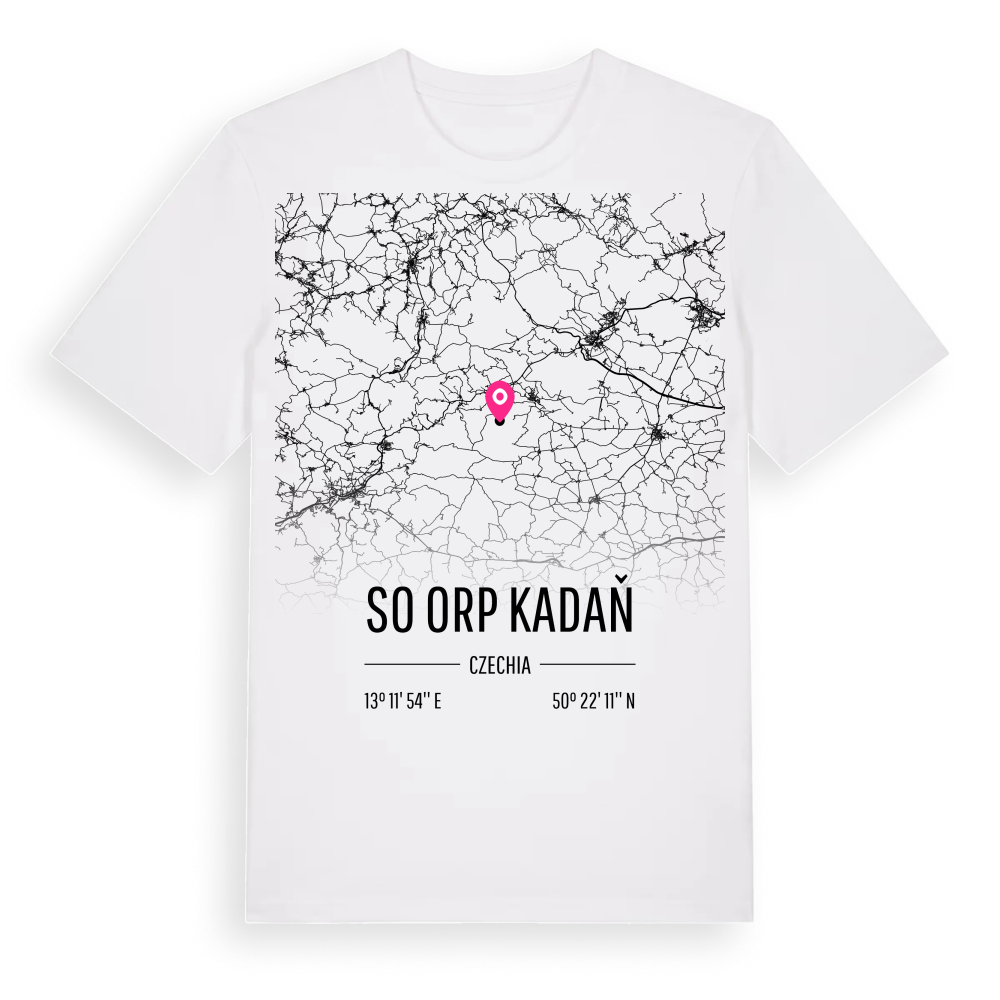 SO ORP Kadaň karta t-shirt – White, i miljö
