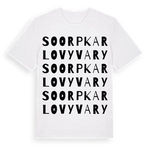 SO ORP Karlovy Vary ordlek t-shirt – ekologisk bomull t-shirt från Pinshirt