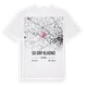 SO ORP Kladno karta t-shirt