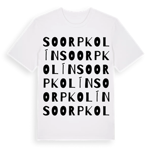 SO ORP Kolín ordlek t-shirt – ekologisk bomull t-shirt från Pinshirt