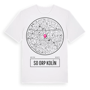 SO ORP Kolín t-shirt – ekologisk bomull t-shirt från Pinshirt