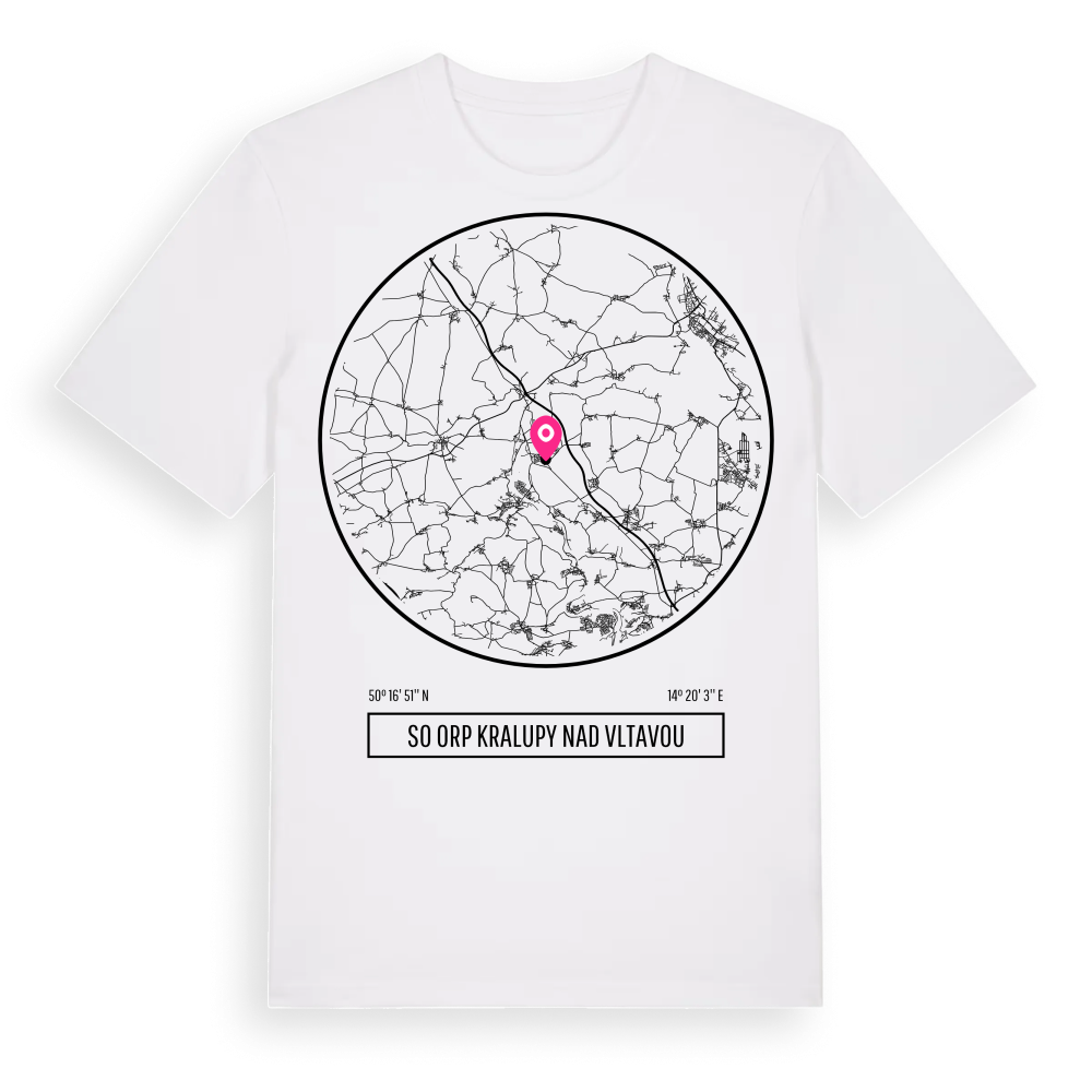 SO ORP Kralupy nad Vltavou t-shirt – White, i miljö