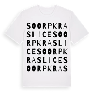 SO ORP Kraslice ordlek t-shirt – ekologisk bomull t-shirt från Pinshirt