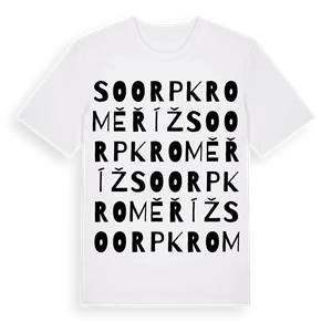 SO ORP Kroměříž ordlek t-shirt – ekologisk bomull t-shirt från Pinshirt