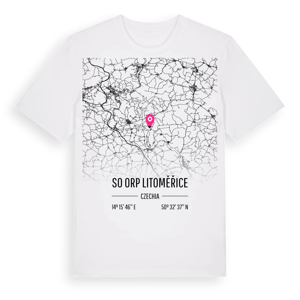 SO ORP Litoměřice karta t-shirt – White, i miljö