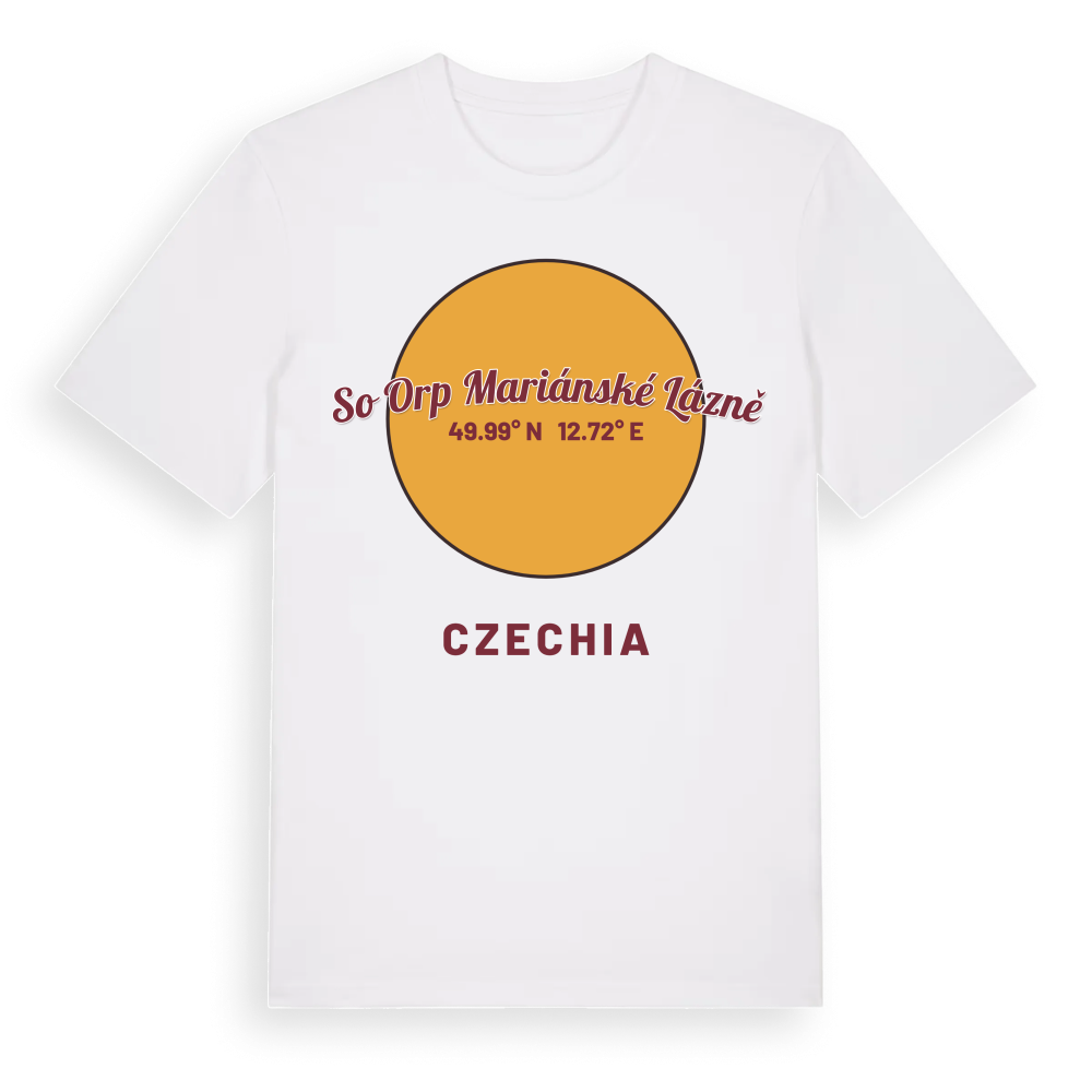 SO ORP Mariánské Lázně cirkel t-shirt – White, i miljö