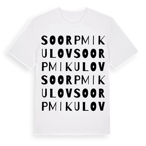 SO ORP Mikulov ordlek t-shirt – ekologisk bomull t-shirt från Pinshirt