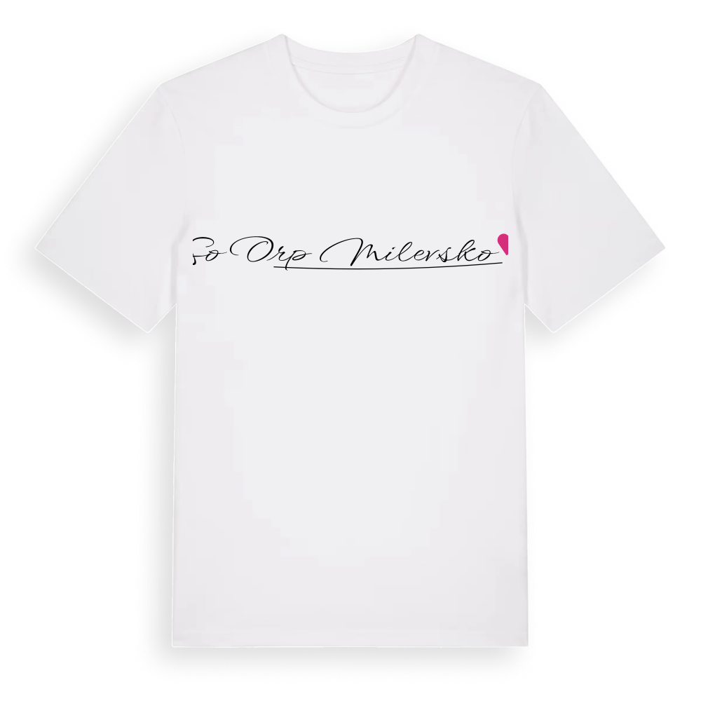 SO ORP Milevsko hjärta t-shirt – White, i miljö