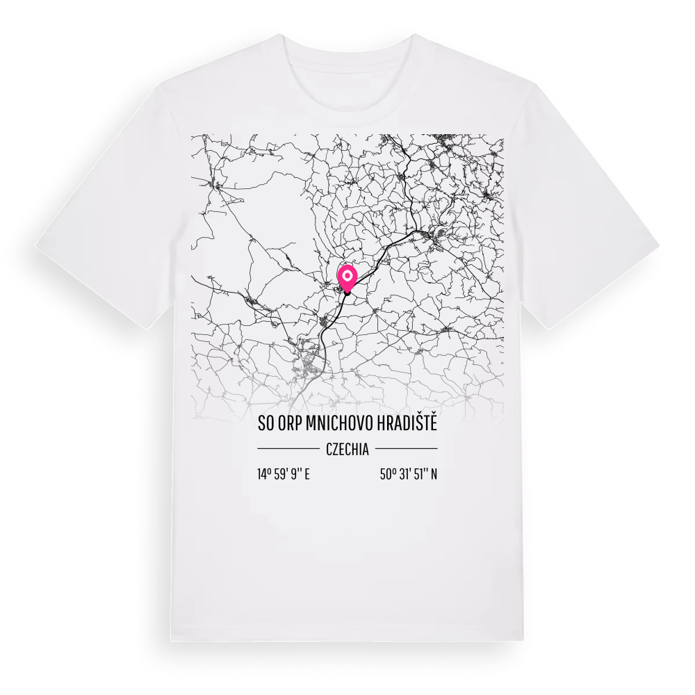 SO ORP Mnichovo Hradiště karta t-shirt – White, i miljö