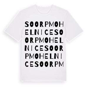 SO ORP Mohelnice ordlek t-shirt – ekologisk bomull t-shirt från Pinshirt