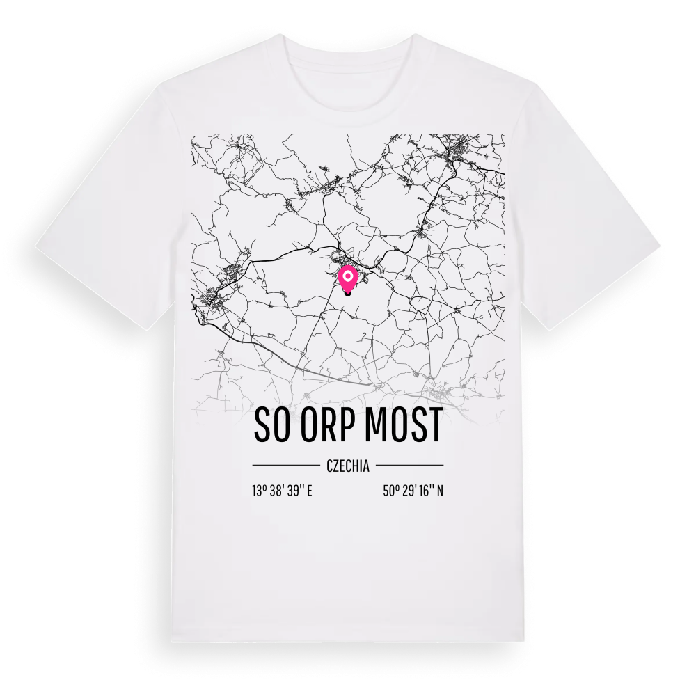 SO ORP Most karta t-shirt – White, i miljö