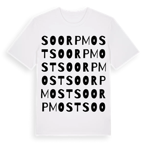 SO ORP Most ordlek t-shirt – ekologisk bomull t-shirt från Pinshirt