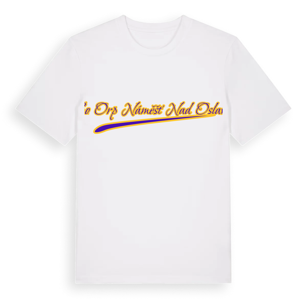 SO ORP Náměšť nad Oslavou baseball t-shirt – White, i miljö