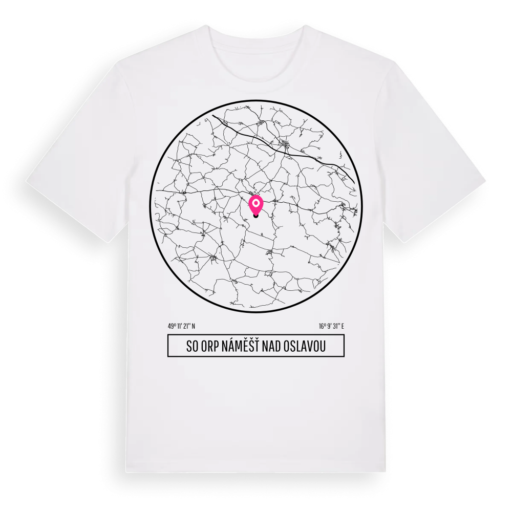 SO ORP Náměšť nad Oslavou t-shirt – White, i miljö