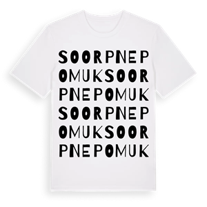 SO ORP Nepomuk ordlek t-shirt – ekologisk bomull t-shirt från Pinshirt
