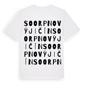 SO ORP Nový Jičín ordlek t-shirt – ekologisk bomull t-shirt från Pinshirt