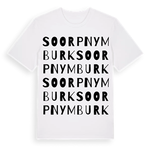 SO ORP Nymburk ordlek t-shirt – ekologisk bomull t-shirt från Pinshirt