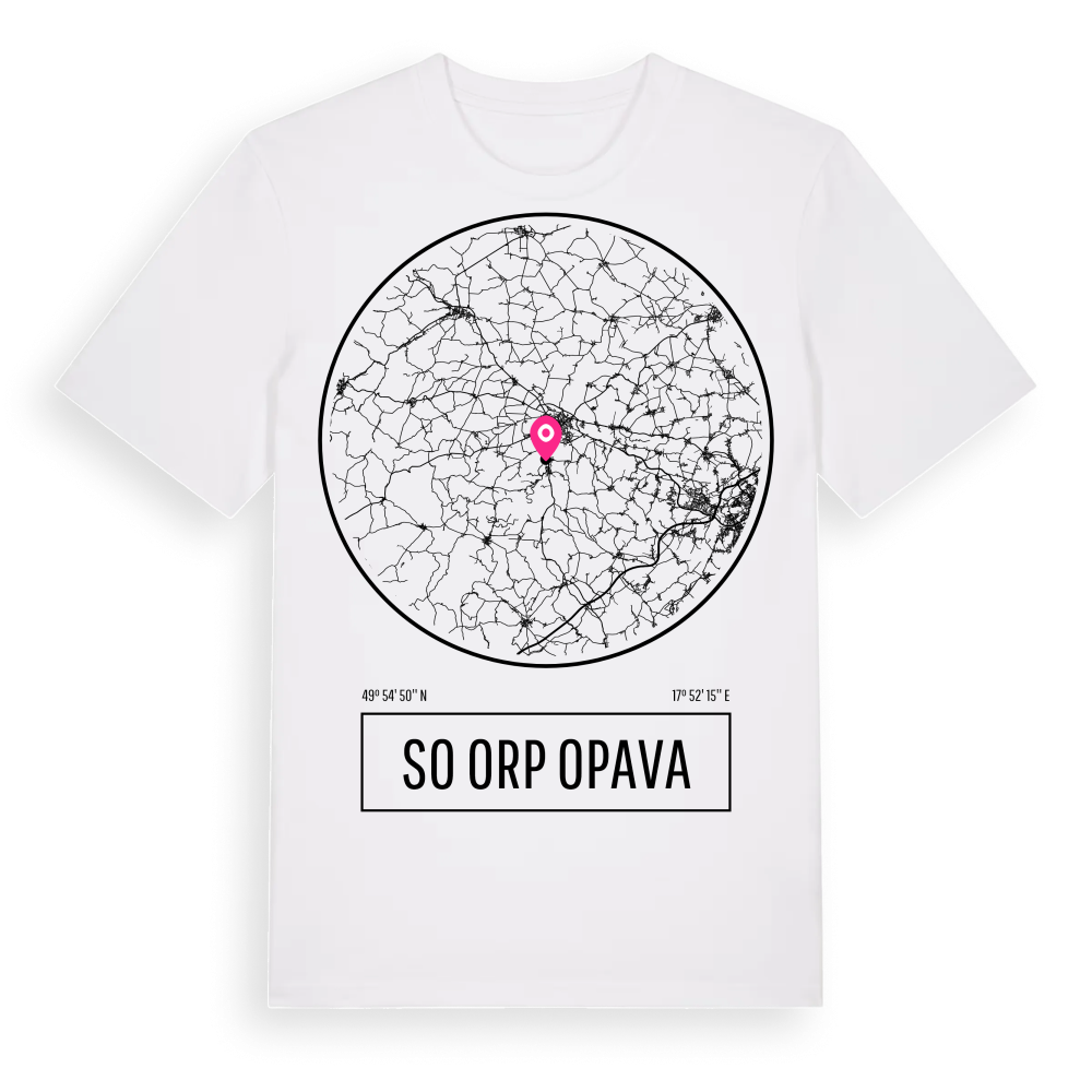 SO ORP Opava t-shirt – White, i miljö
