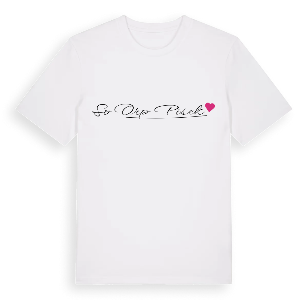 SO ORP Písek hjärta t-shirt – White, i miljö