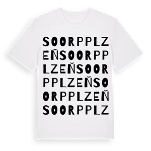 SO ORP Plzeň ordlek t-shirt – ekologisk bomull t-shirt från Pinshirt