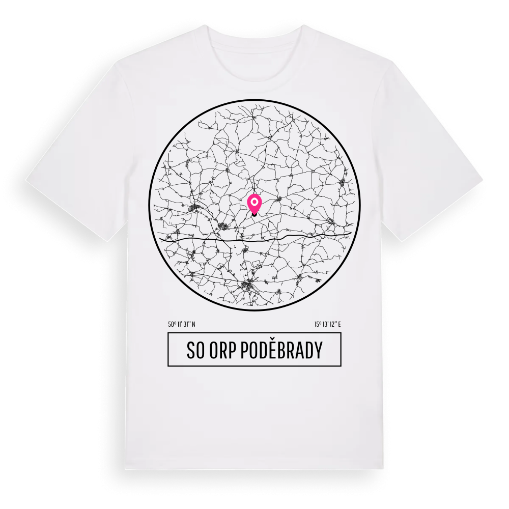 SO ORP Poděbrady t-shirt – White, i miljö