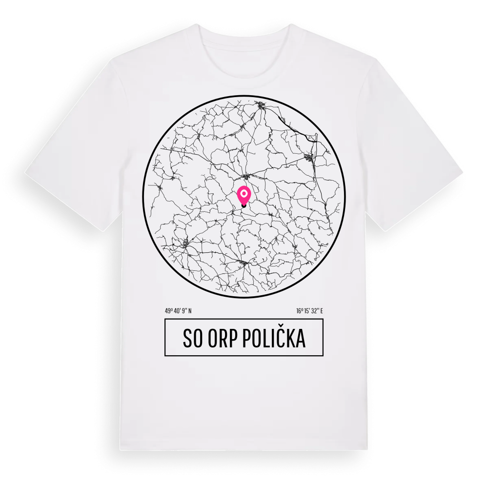 SO ORP Polička t-shirt – White, i miljö