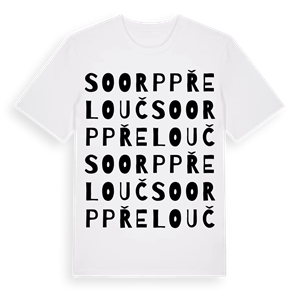 SO ORP Přelouč ordlek t-shirt – ekologisk bomull t-shirt från Pinshirt