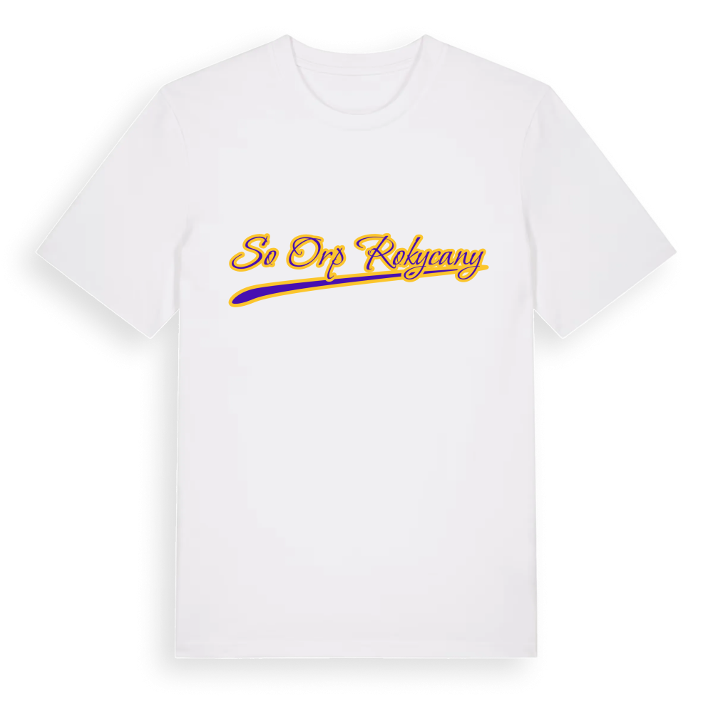 SO ORP Rokycany baseball t-shirt – White, i miljö