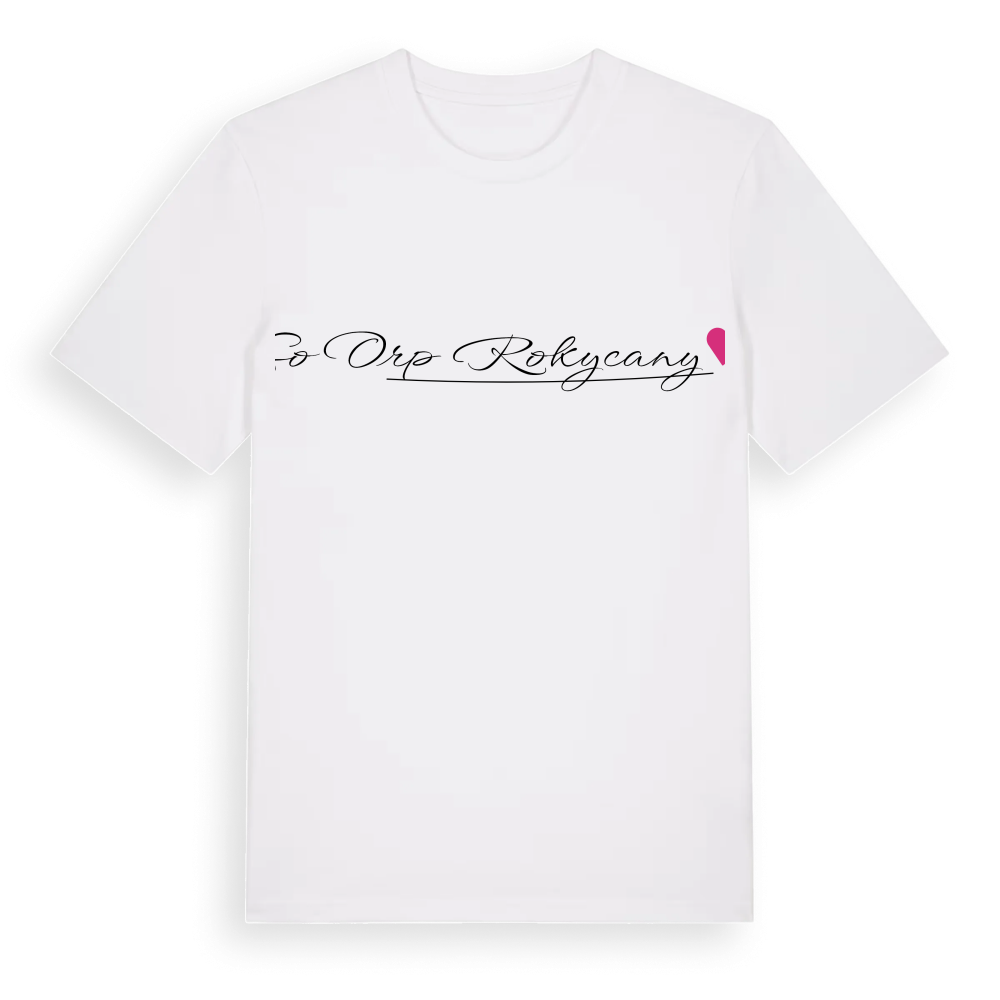 SO ORP Rokycany hjärta t-shirt – White, i miljö