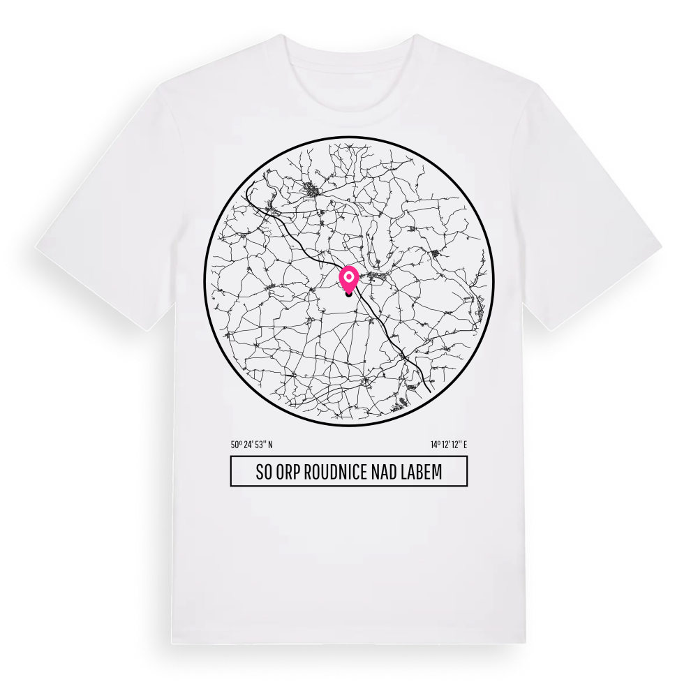 SO ORP Roudnice nad Labem t-shirt – White, i miljö