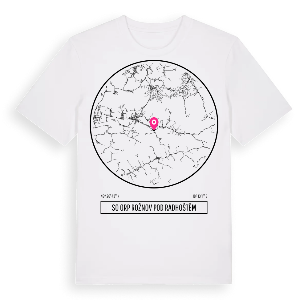SO ORP Rožnov pod Radhoštěm t-shirt – White, i miljö