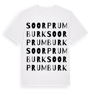 SO ORP Rumburk ordlek t-shirt – ekologisk bomull t-shirt från Pinshirt
