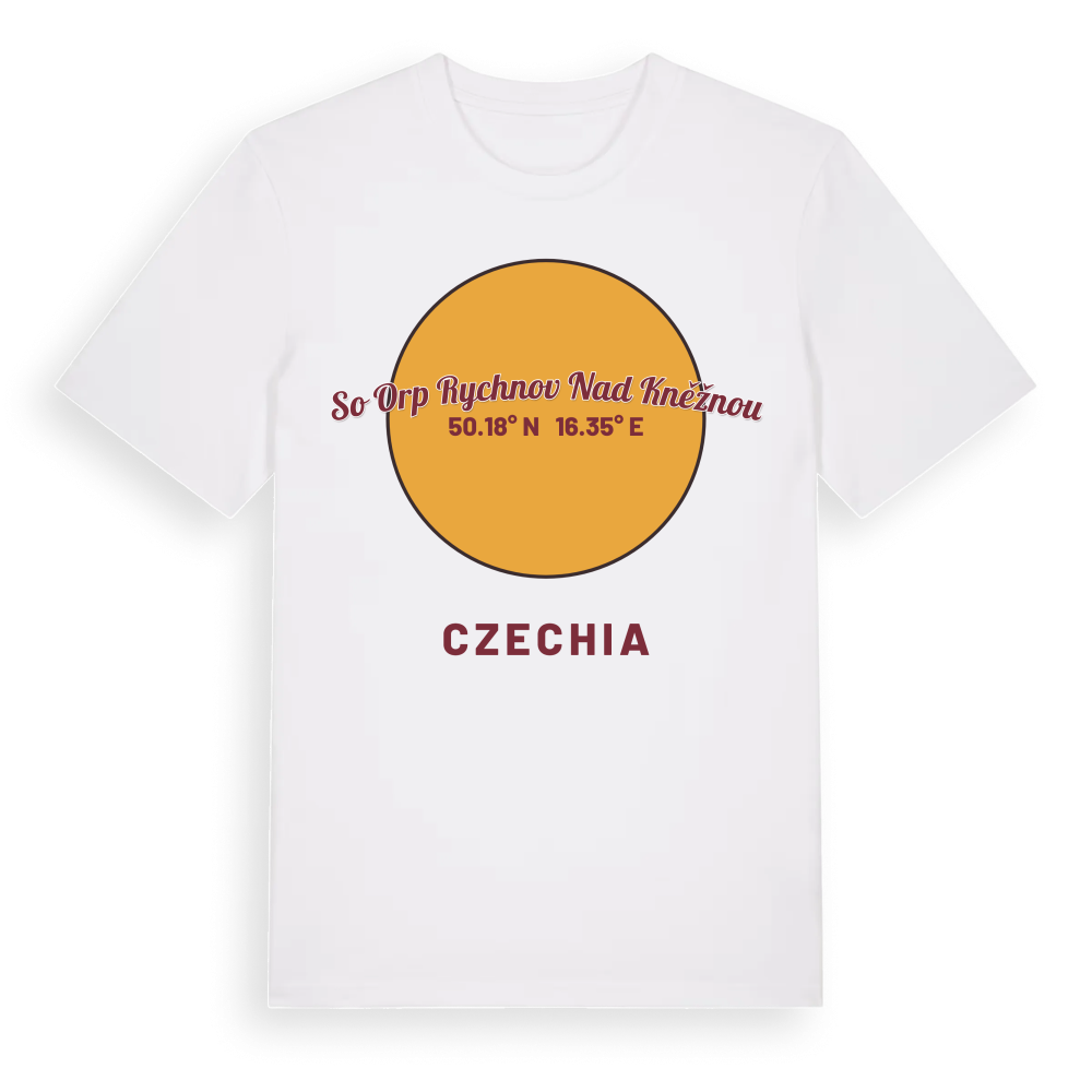 SO ORP Rychnov nad Kněžnou cirkel t-shirt – White, i miljö